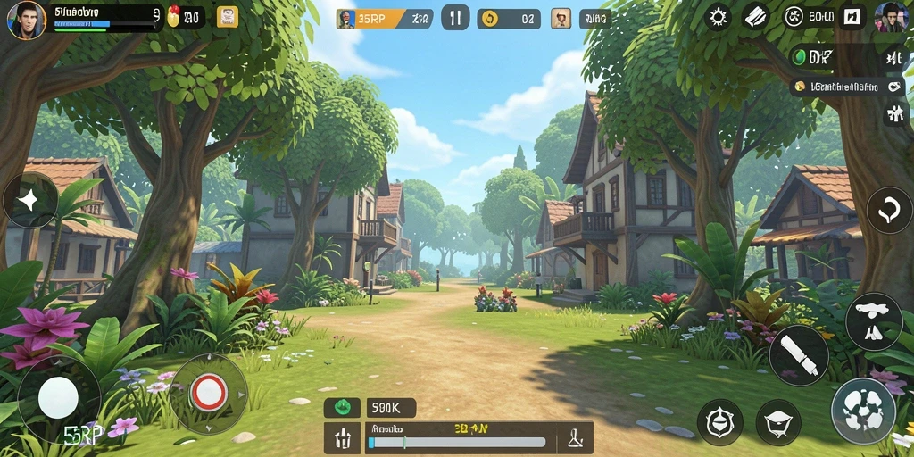 Tampilan gameplay 55RP yang menakjubkan dan realistis.