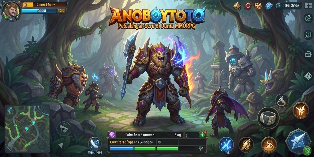 Tampilan gameplay ANOBOYTOTO yang menarik dengan pertarungan hidup.