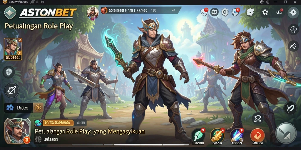 Gameplay menarik dengan aksi petualangan ARPG yang seru.