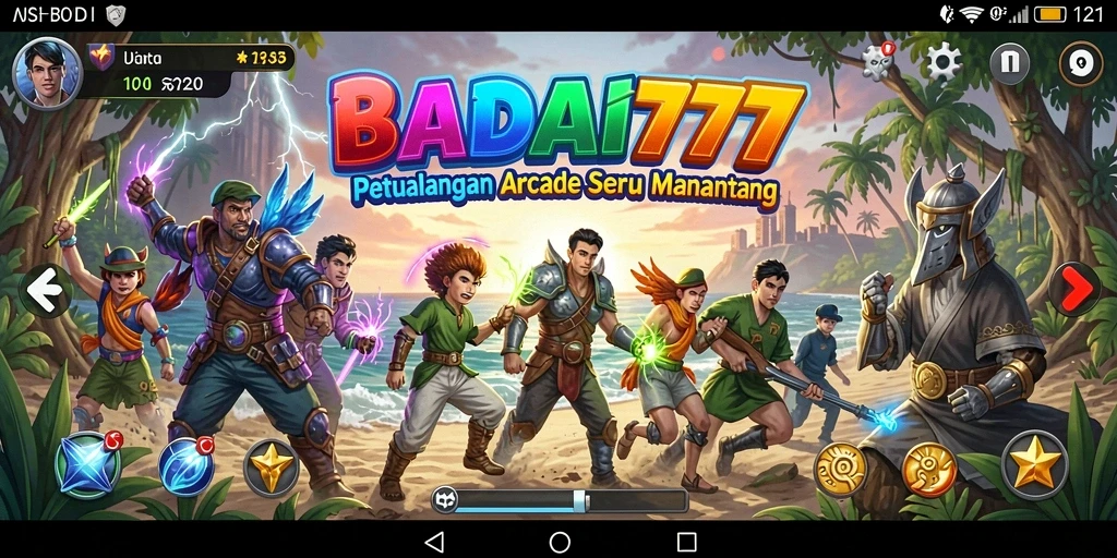 Screenshot BADAI777 menampilkan gameplay seru dan penuh aksi.