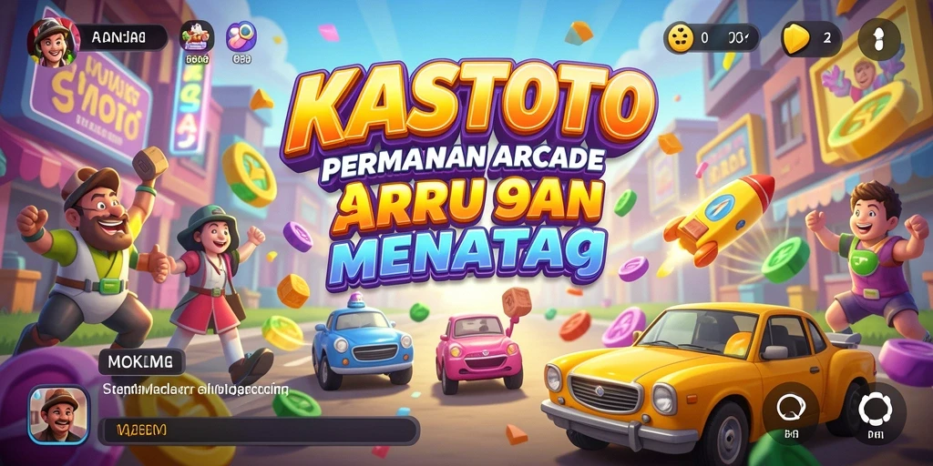 Screenshot gameplay menampilkan aksi seru di KASTOTO.