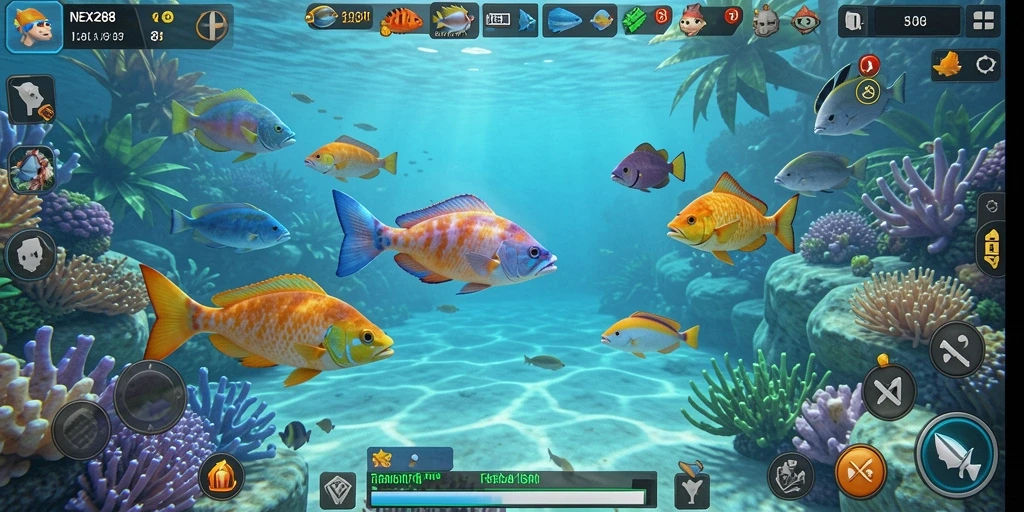 Tampilan gameplay NEX288 yang menarik dan mendebarkan.