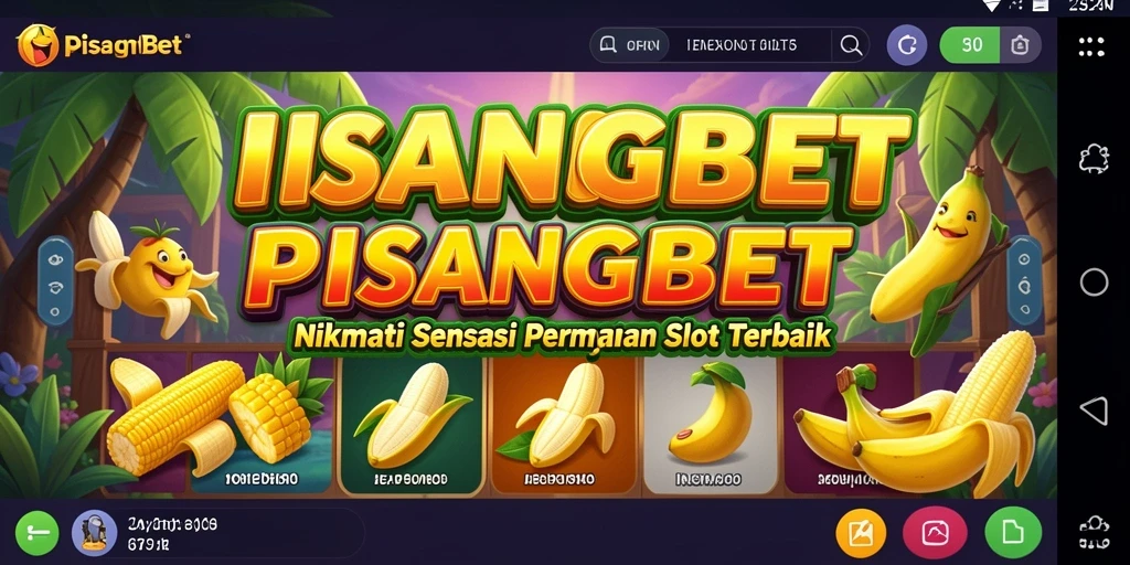 Screenshot gameplay PISANGBET menampilkan keseruan bermain slot.