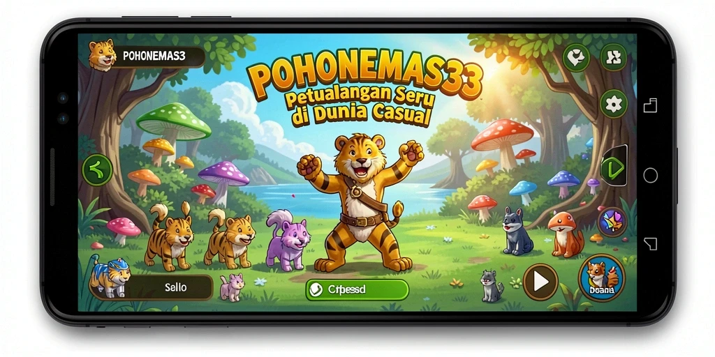 Tampilan gameplay seru di dunia POHONEMAS33