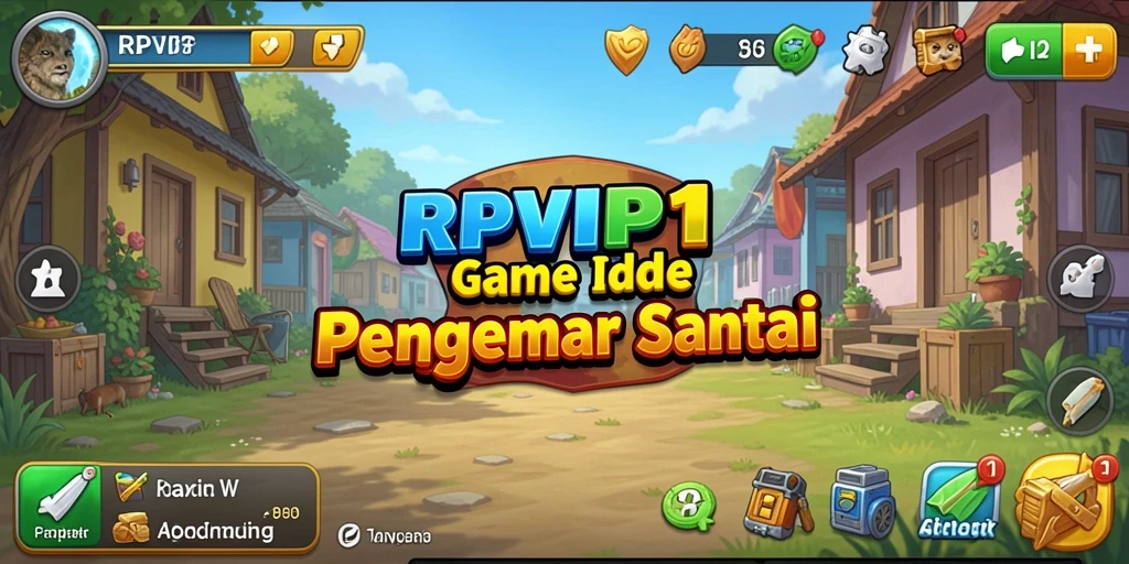 Gameplay RPVIP1 yang mengasyikkan dalam genre Idle.