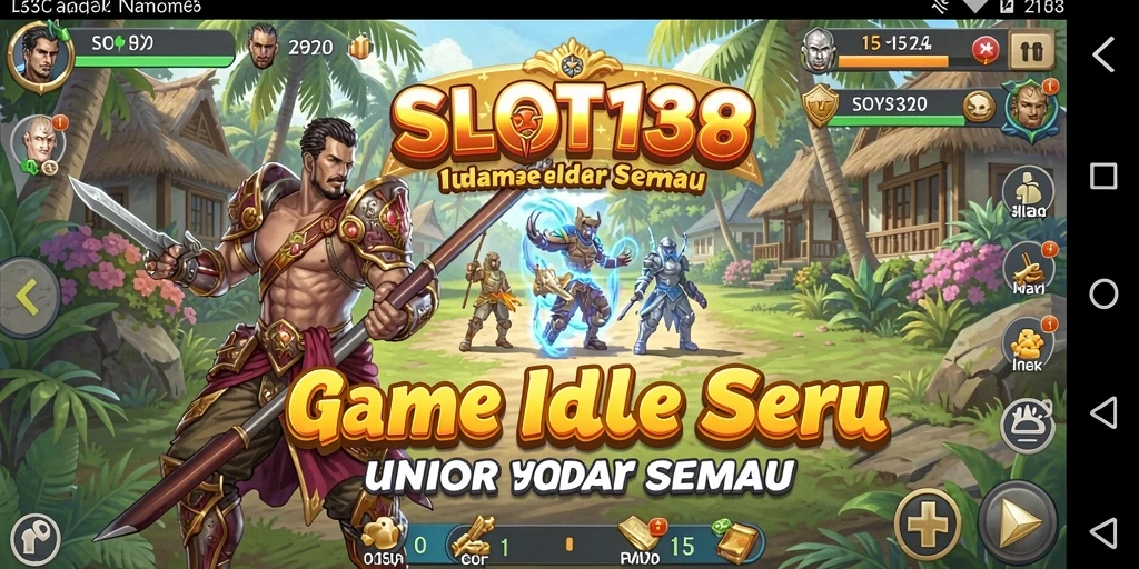 Screenshot menampilkan gameplay santai dan menawan SLOT138.