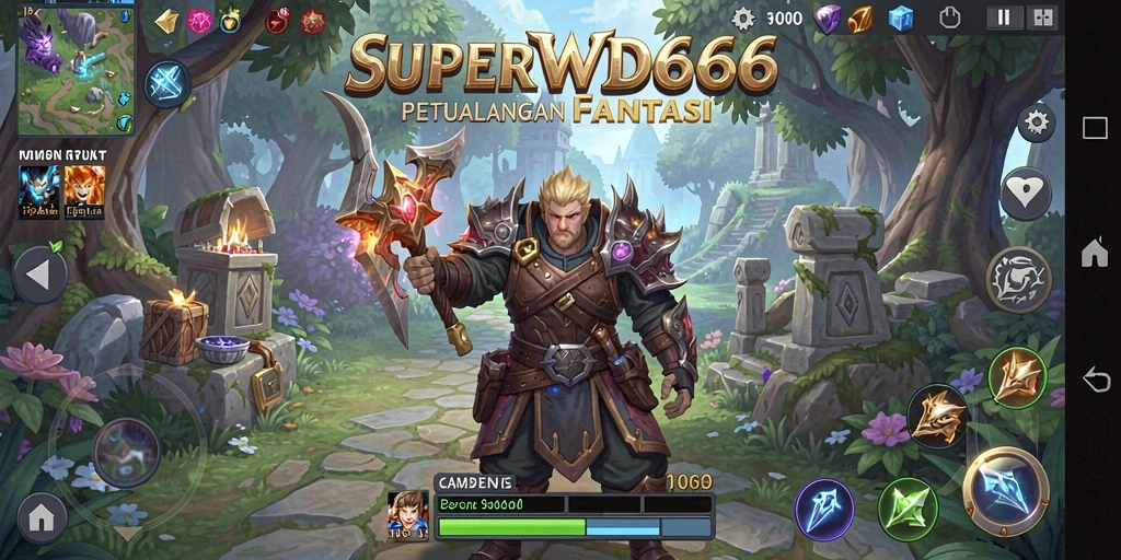 Tampilkan aksi seru dalam gameplay <strong>SUPERWD666</strong> yang menakjubkan.