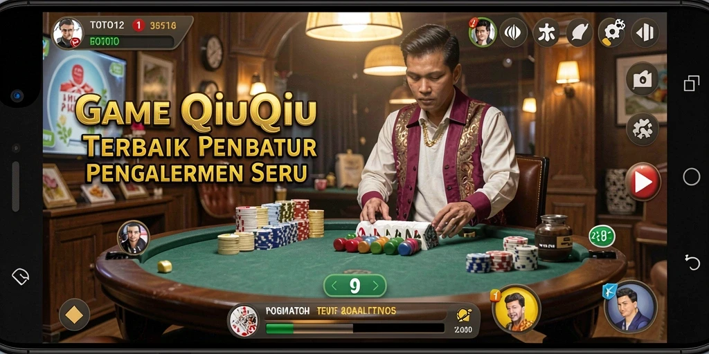 Tampilan gameplay QiuQiu yang seru dan menarik di TOTO12.