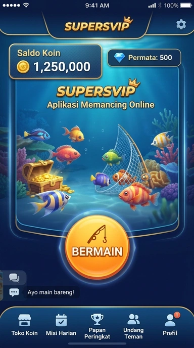 Screenshot ulasan pengguna yang berbagi pengalaman tentang supersvip.